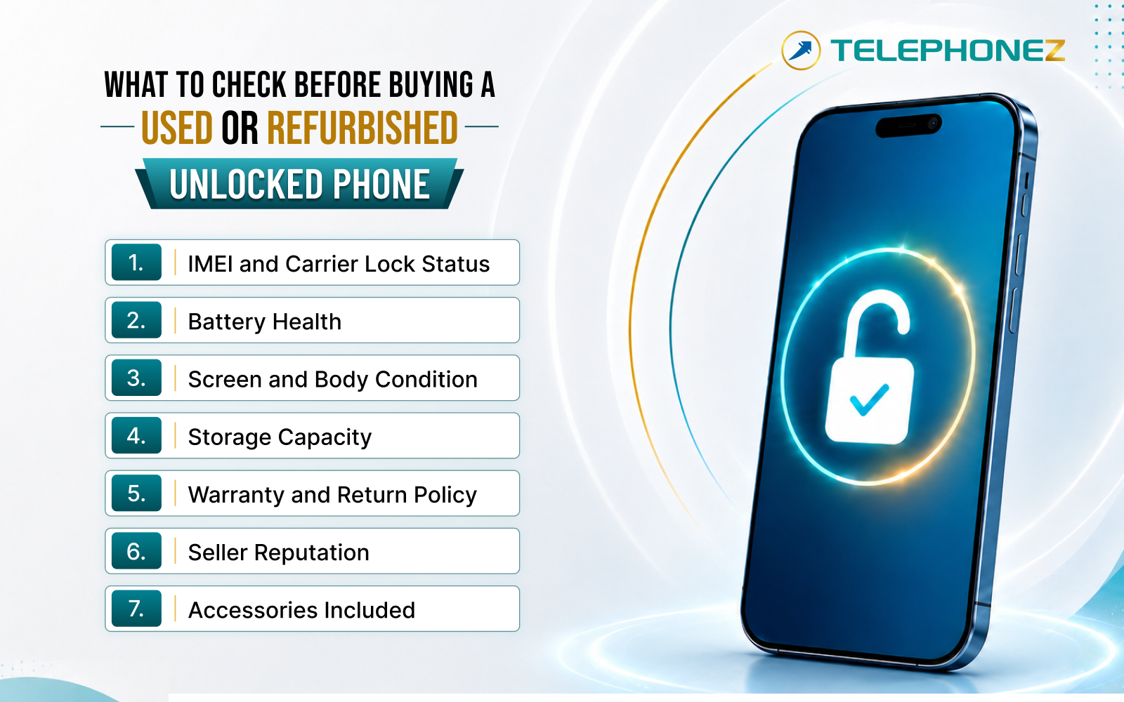 What to Check Before Buying a Used or Refurbished Unlocked Phone 
