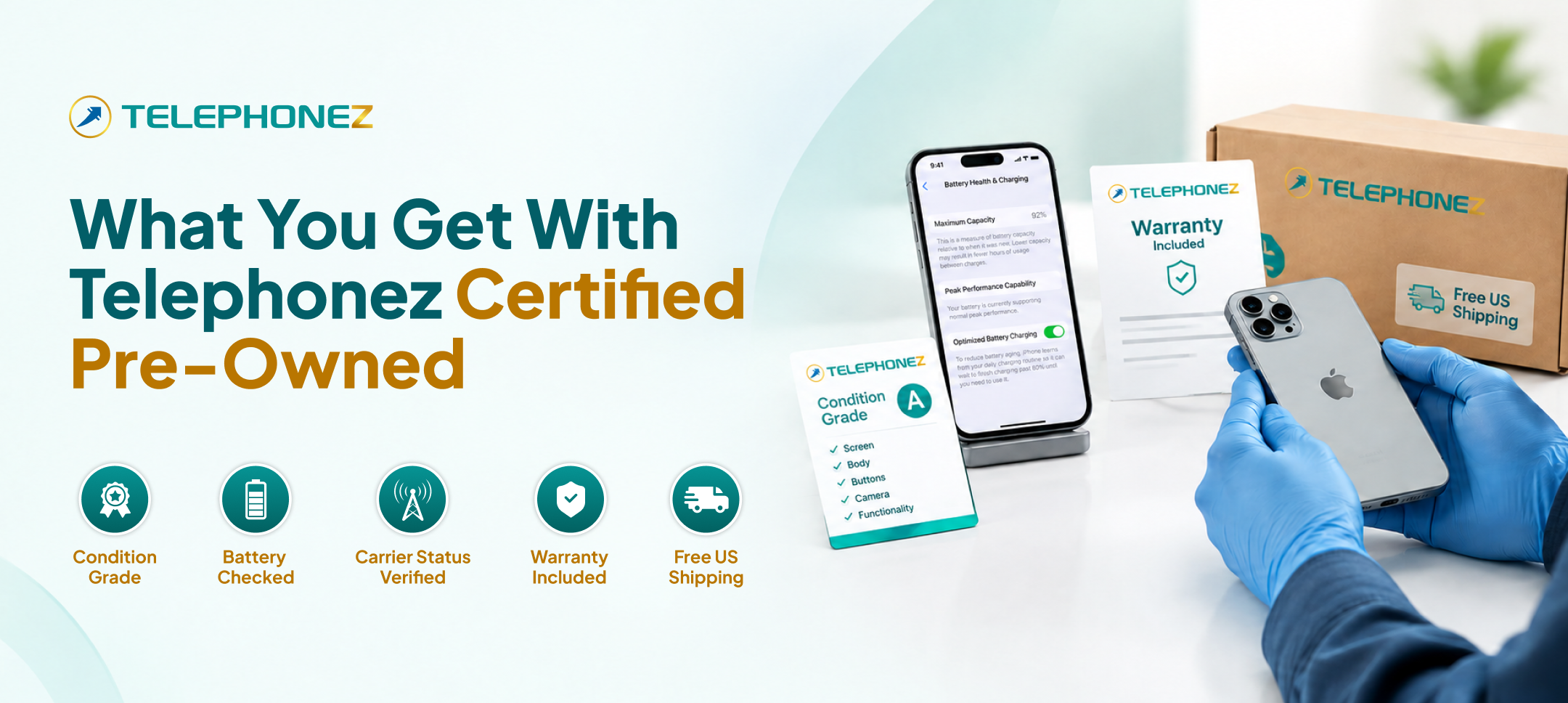 What certified pre-owned means at Telephonez 